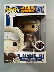 Funko POP! Star Wars Han Solo (Hoth) #47 GameStop Exclusive! Bottom Box Damage - Picture 1 of 7