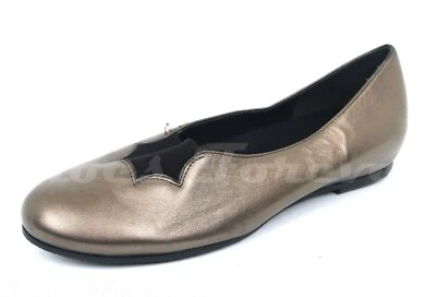 Mocasines Munro American de cuero grafito para mujer talla 9,5 Foto 1 de 4