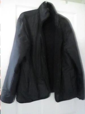 Abrigo Chaqueta Mujer Cherokee Negro Reversible Un Lado Nylon/Otro Acolchado, Talla M Foto 1 de 4