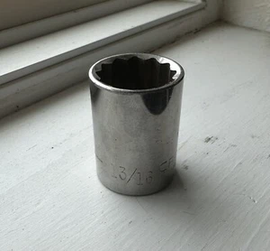 Vintage 13/16” Craftsman 12 point socket 1/2" drive G Series 47511 Made in USA - Foto 1 di 5