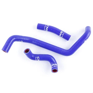 Blue Silicone Radiator Coolant Hose Kit for 2000-2007 Can Am Bombardier DS 650 - Picture 1 of 7
