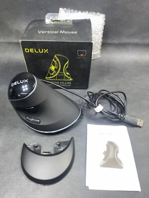 Delux M618 Plus Ergonomic Vertical Mouse 2.4G  Wireless Version - Image 1 of 4