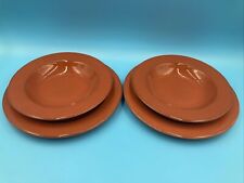 2 Pier 1 Toscana Terracotta Dinner Plates And Pasta Bowl Sets Replacements
