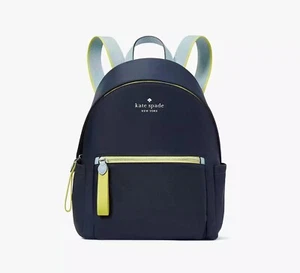 NWT Kate Spade New York Chelsea Medium Nylon Backpack Jade Little better Nylon. - Picture 1 of 4