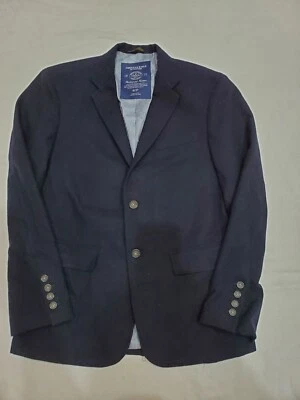 Blazer Abrigo Deportivo American Eagle Azul Marino Lana Legendario Talla S Foto 1 de 4