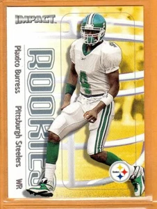 Tarjeta coleccionable de fútbol americano Plaxico Burress-2000 Impact-#21 - Imagen 1 de 1