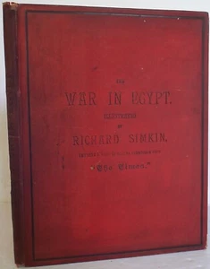 The War in Egypt. illustrations by R. Simkin, 1883, 1st edition - Imagen 1 de 4