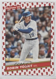 2020 Panini Donruss Retro 1986 Presidential Collection /50 Robin Yount #233 HOF