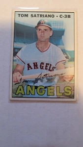 1967 TOPPS TOM SATRIANO - CALIFORNIA ANGELS #343 EX/MT COMBINED SHIPPING - Picture 1 of 2