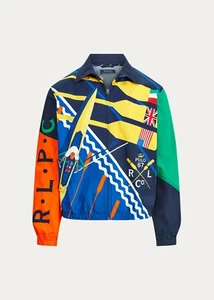 POLO Ralph Lauren Bayport Cotton Poplin Rowing & Cricket RLPC Jacket Sz S New - Picture 1 of 5