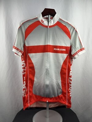 Pearl Izumi Men’s Red/White Performance Cycling Jersey Bike Racing Size Large - Image 1 of 4