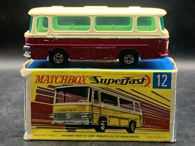 Matchbox Superfast MB12-B6: Setra Coach (MINT) in VNMINT type G Box - Image 1 of 4