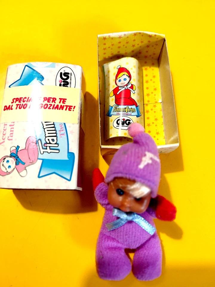 GIG - FIAMMIFERINI -THE ORIGINAL - EL GRECO VINTAGE  ANNI 80 MINI DOLL - Immagine 1 di 1