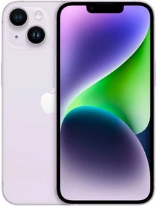 Apple iPhone 14 - 128GB - Violett (Ohne Simlock) (Dual-SIM) TOP-ANGEBOT - Zdjęcie 1 z 13