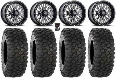 ITP Momentum 15" Wheels Milled 30" XC450 Tires Honda Pioneer 1000 / Talon — 第 1/4 张图片