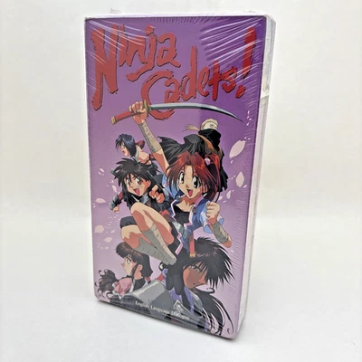 Ninja Cadets (VHS, 1999) English Dub Anime, NEW SEALED AnimeWorks - Image 1 of 4
