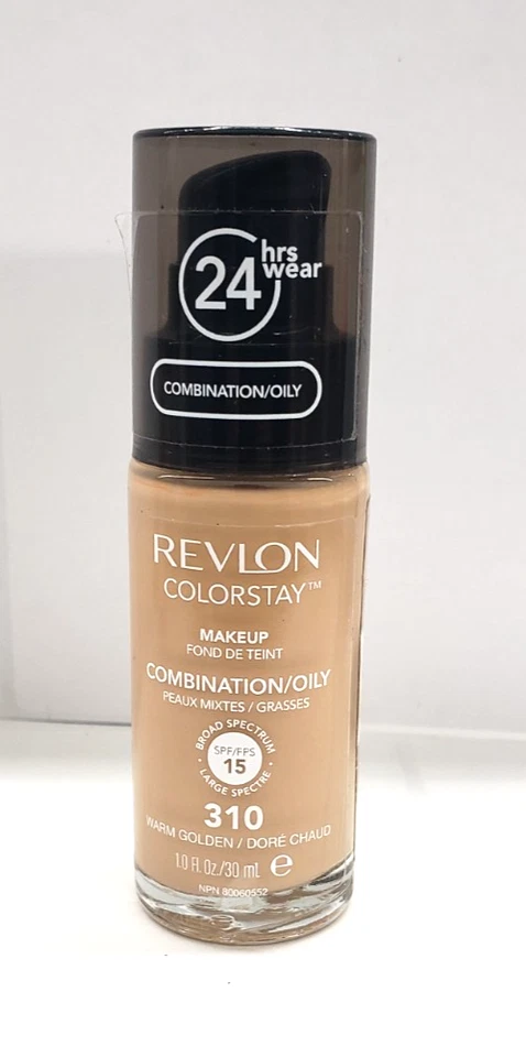 NEW Revlon ColorStay Foundation For Combination/Oily - 310 WARM GOLDEN - Image 1 of 1