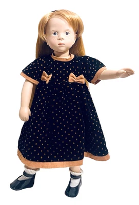 Muñeca Gotz 1993 Fanouche de Sylvia Natterer 18" todo vinilo con traje original Foto 1 de 4