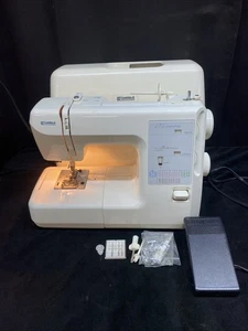 Sears Kenmore Sewing Machine Model 385 with Pedal Case Working EXCELLENT! - Picture 1 of 19
