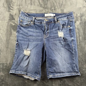Pantaloncini Torrid Denim Donna 10 Jeans Invecchiati Strappati Jorts Punk Skater Elasticizzati - Foto 1 di 9