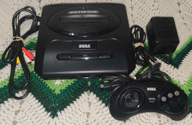 Sega Genesis Model 2 Console System MK-1631 W/ Controller & Cords TESTED