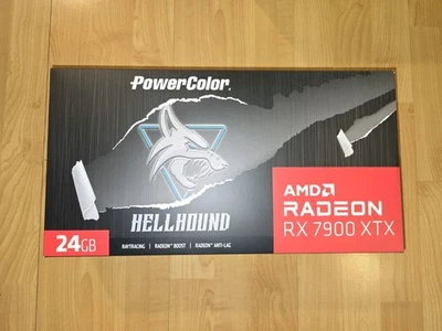 Tarjeta de gráficos PowerColor Hellhound AMD Radeon RX 7900 XTX OC 24 GB GDDR6 Foto 1 de 4