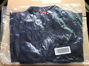 G.I.L.I. Notch Collar Tie Front Jacket with Front Pockets 3X Navy NWT A221214 - Picture 1 of 7