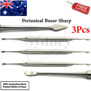 Dental Periosteal Sharp Buser Elevator Mucoperiosteum Reflecting Retracting Lab - Picture 1 of 4