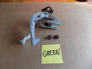 1959 BUICK LESABRE HOOD RELEASE / LATCH ASSEMBLY {GREEN} - Picture 1 of 2
