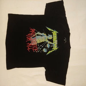 XXL Metallica And Justice For All Concert T-Shirt double sided print - Picture 1 of 5