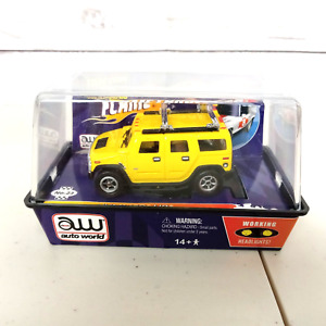 AUTO WORLD FLAMETHROWERS 'Hummer H2" Slot Car MINT SEALED CUBE Banded