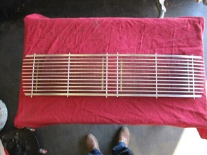PORSCHE 911 912  GRILLE ENGINE LID 1965-1968 GENUINE ORIGINAL GERMAN ALUMINUM - Picture 1 of 11