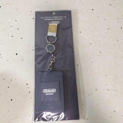 Nintendo Museum Limited Pass Case with Colorful Neck strap Super Mario tribute - Image 1 of 4
