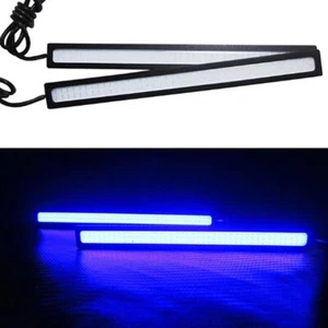 Blue Super Bright Car COB LED Light DRL Fog Driving Lamp Waterproof DC 12V 17;:w - Picture 1 of 8