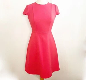 Eliza J Persimmon Red Fit & Fare Dress Size 2 Party/Office/Cocktail/Classic - Picture 1 of 8