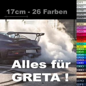 Alles für GRETA Aufkleber Fridays for Tuning Hubraum Autoaufkleber Co2 Skandal 1 - Picture 1 of 2