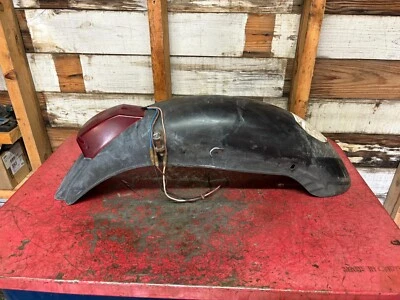 Luz trasera de guardabarros Preston Petty vintage negra Foto 1 de 4