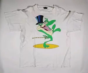 1990 VINTAGE MICHIGAN J. FROG WARNER BROS. TEE XL WB Show - Picture 1 of 12