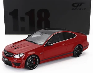 Mercedes-Benz C63 AMG Edition 507 Red 2014 GT Spirit - 1:/18 Scale Model Car - Picture 1 of 3