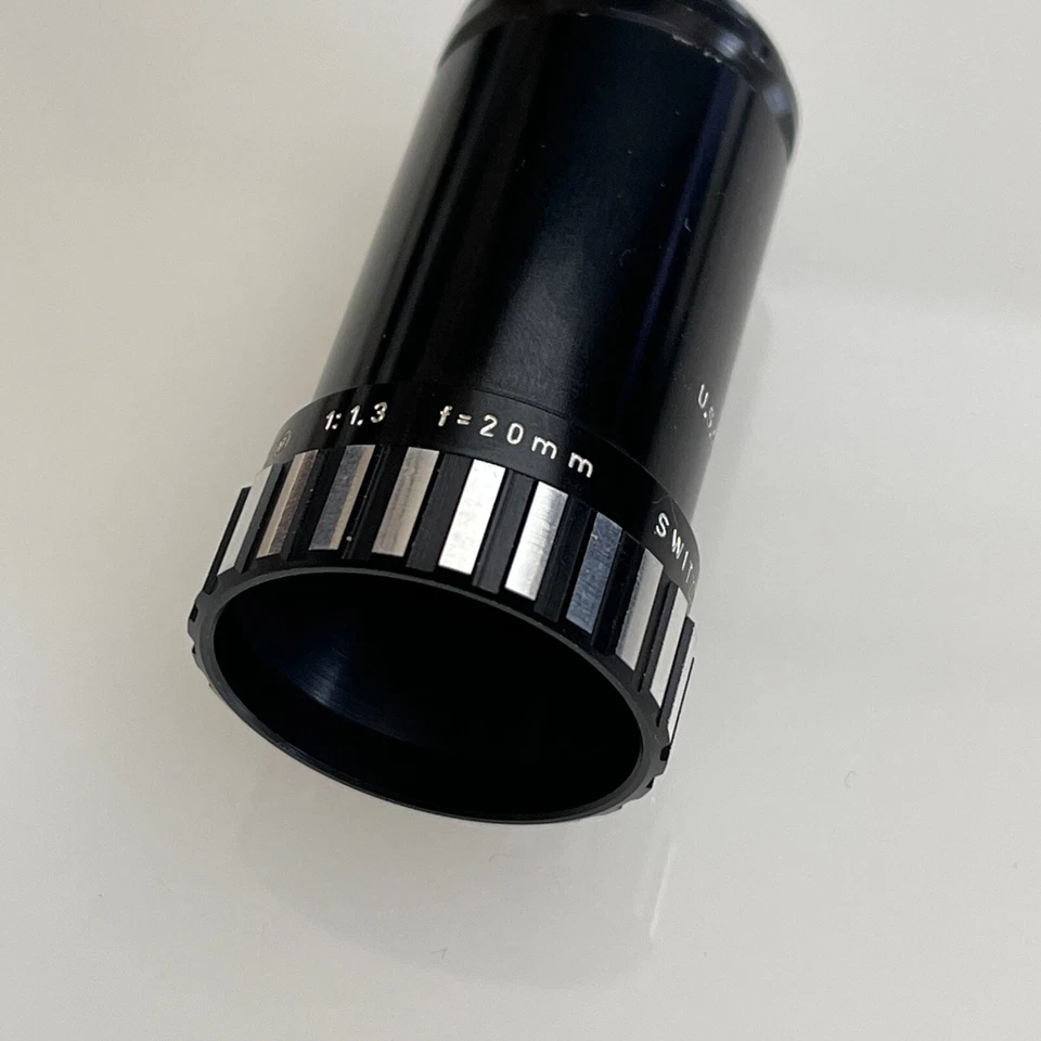 Lente proyectora Paillard-Bolex Hi-Fi 20 mm f/1,3 Suiza 8 mm PELÍCULA  Foto 1 de 4