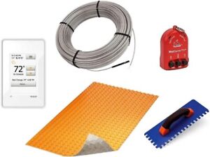 Schluter Ditra Duo Performance Floor Heating Kit -64 Square Feet- Includes WiFi