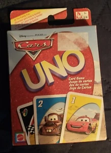 Disney Pixar Cars UNO Card Game Mattel - Picture 1 of 2