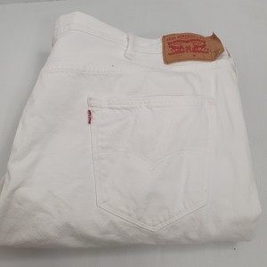 Levi's White Jeans for Men for sale 