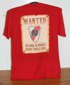CARP- WANTED POR ROBAR MI CORAZON Y HACERME PERDER LA RAZON T-Shirt Large, Red - Bild 1 von 5