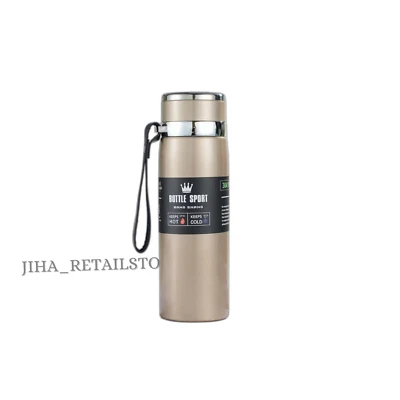 1L Travel Stainless Steel Thermos Bottle Double Wall BPA-Free Portable - Image 1 of 4