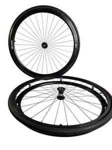Shadow 25" Drahträder mit Surge Handfelgen Hochdruckreifen 1/2" Achsen - Bild 1 von 7