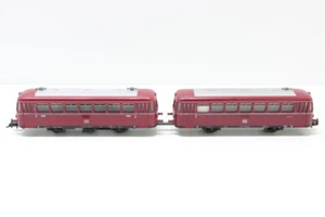 H0 Fleischmann DB Schienenbus mit Beiwagen Diesellok analog DC N53 - Bild 1 von 4
