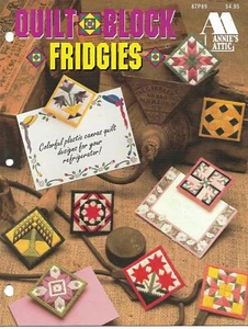 Refriggies de bloque de edredón - folleto de instrucciones de lona de plástico - Imagen 1 de 2