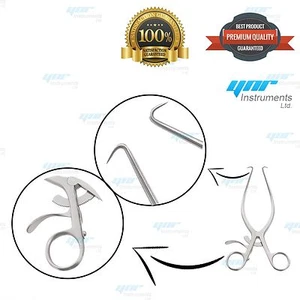 YNR® Gelpi Retractor Self-Retaining Sharp Tenaculum Prongs 6-3/4in Surgical CE - Picture 1 of 2