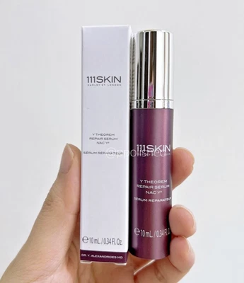 111SKIN Y Teorema Reparador Suero NAC Y2 ~ Tamaño de Viaje 10 ml 0,34 oz ~ Nuevo en Caja Foto 1 de 3